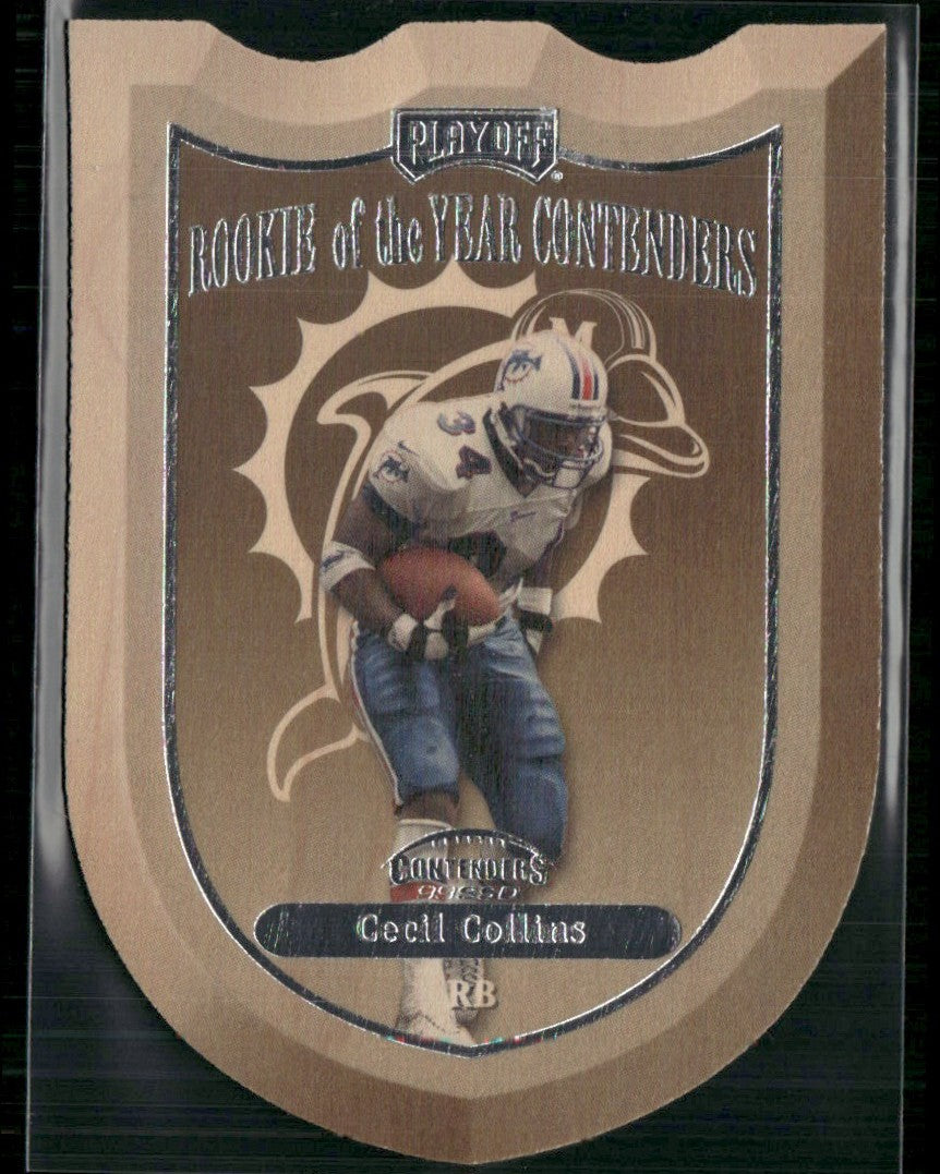 Cecil Collins 1999 Playoff Contenders Rookie of the Year Die Cut #ROYC8