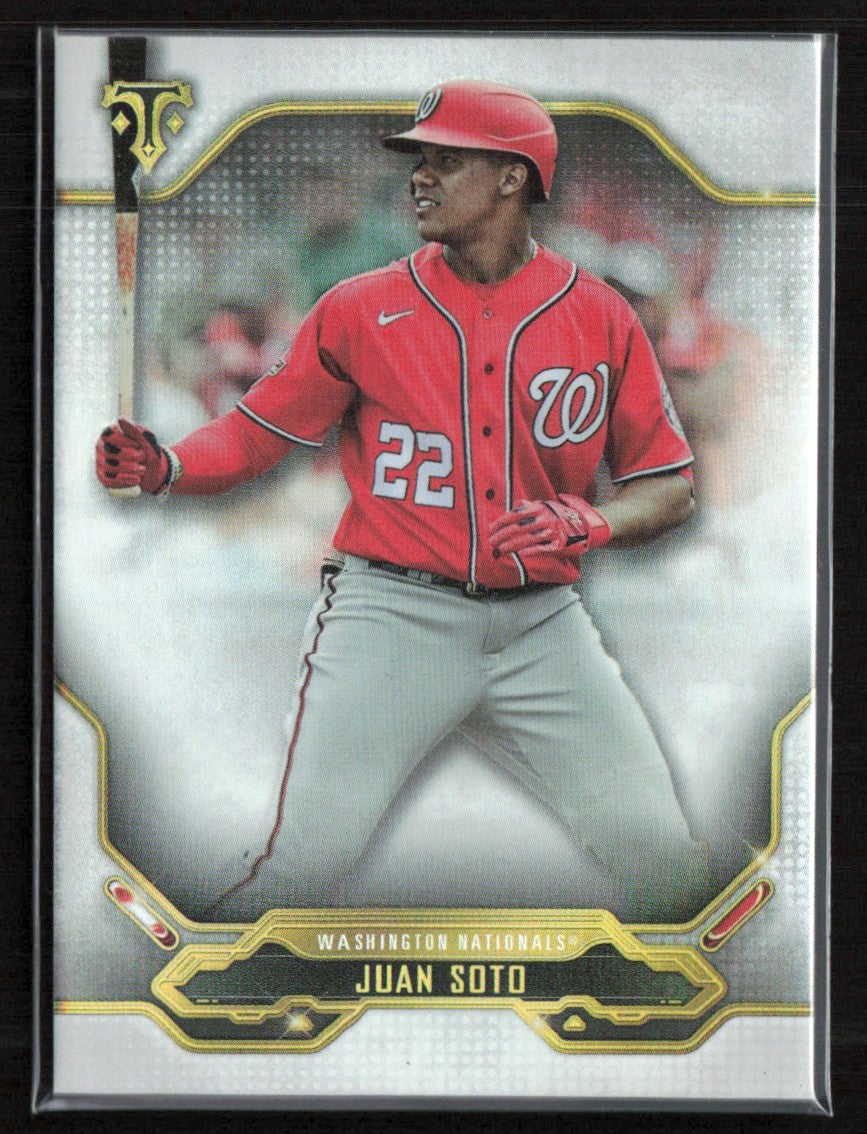 Juan Soto 2020 Topps Triple Threads #97 Washington Nationals