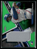Vladimir Guerrero 2019 Topps Chrome Debut Gear Relics Green Refractor /99