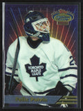 Felix Potvin 1993 Topps Stadium Club Finest #5 Toronto Maple Leafs