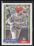Shohei Ohtani 2021 Topps 1992 Topps Redux #T92-4 Los Angeles Angels