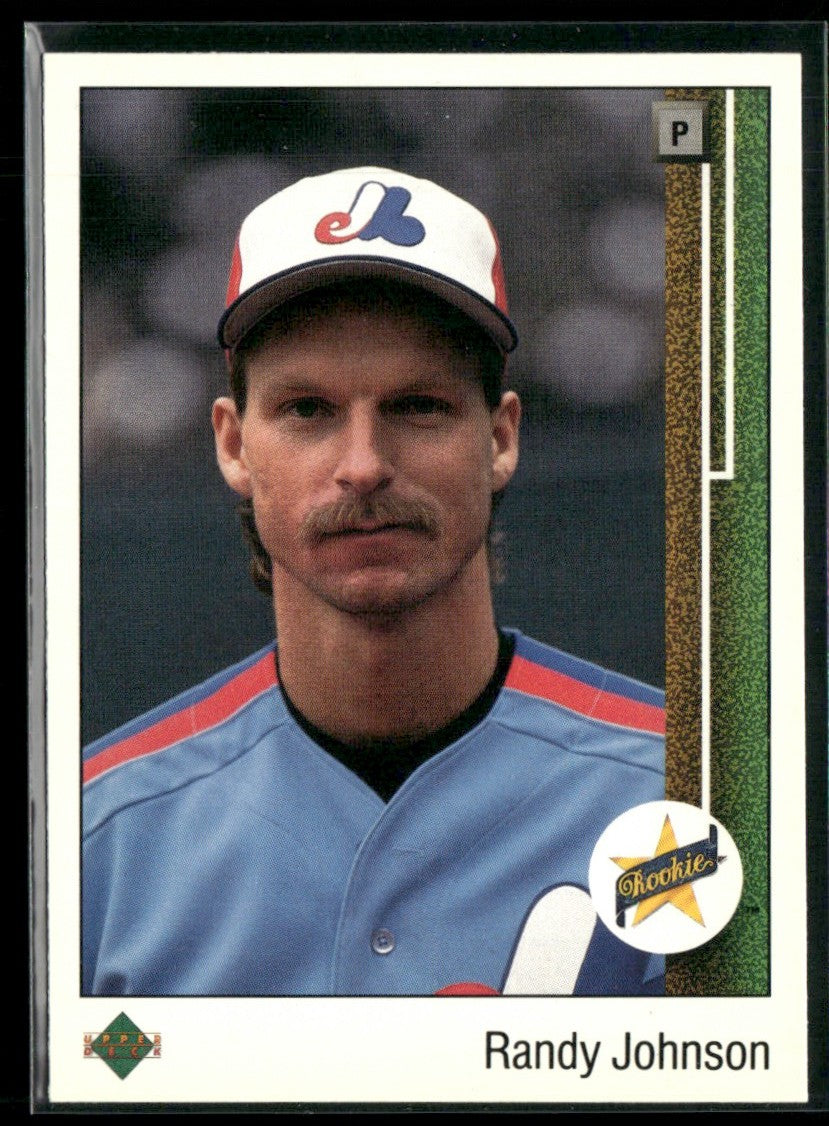 Randy Johnson 1989 Upper Deck RC #25 Montreal Expos