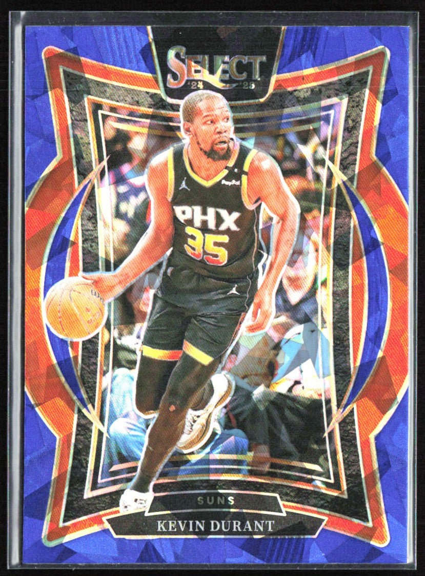 Kevin Durant 2024 Panini Select Concourse Blue Ice #51 Phoenix Suns