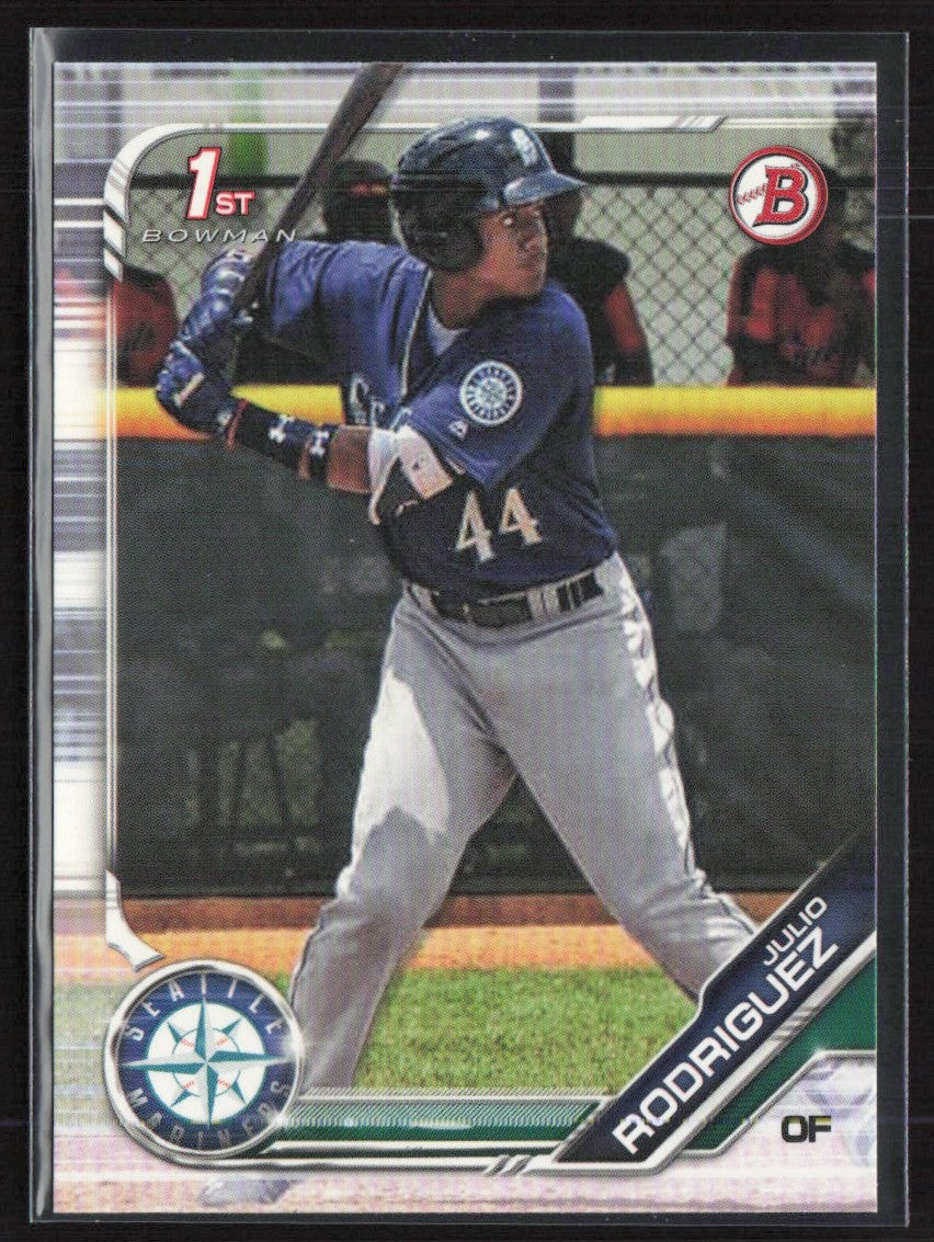 Julio Rodriguez 2019 Bowman 1st #BP-33 Seattle Mariners