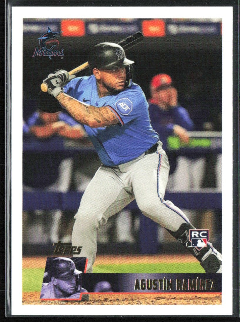 Agustin Ramirez 2025 Topps Archives RC #139 Miami Marlins