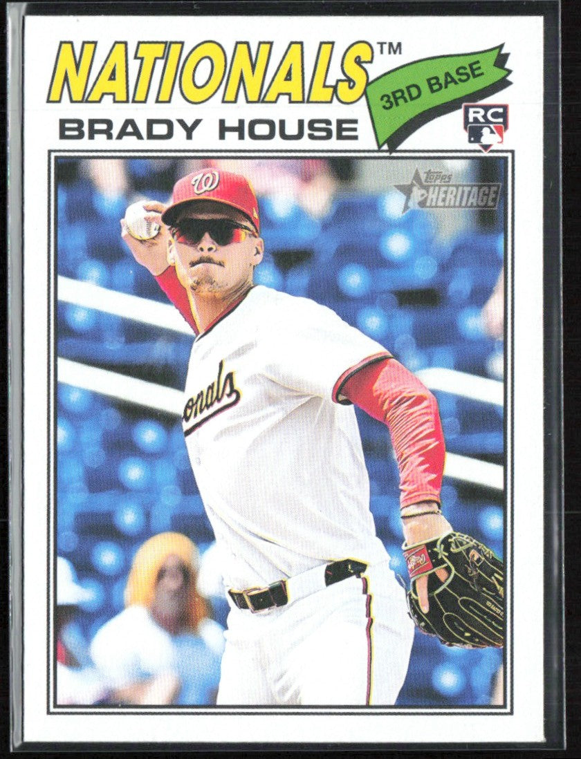 Brady House 2026 Topps Heritage RC #153 Washington Nationals