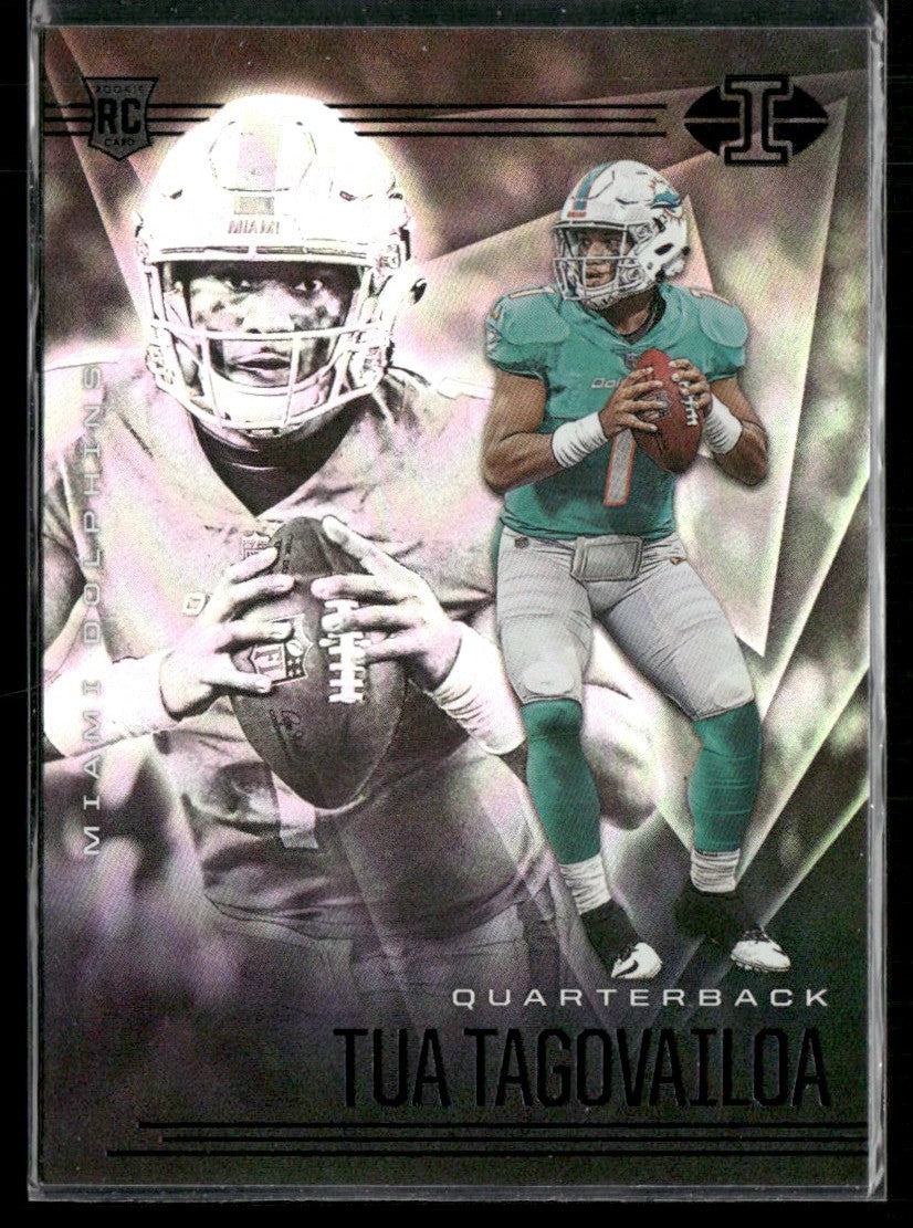Tua Tagovailoa 2020 Panini Illusions RC #6 Miami Dolphins