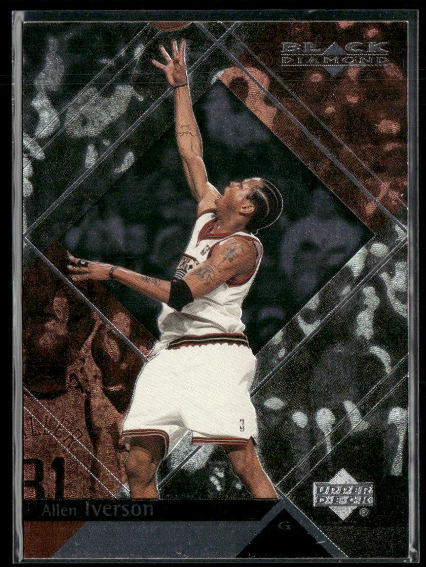 Allen Iverson 2000 Upper Deck Black Diamond #60 Philadelphia 76ers