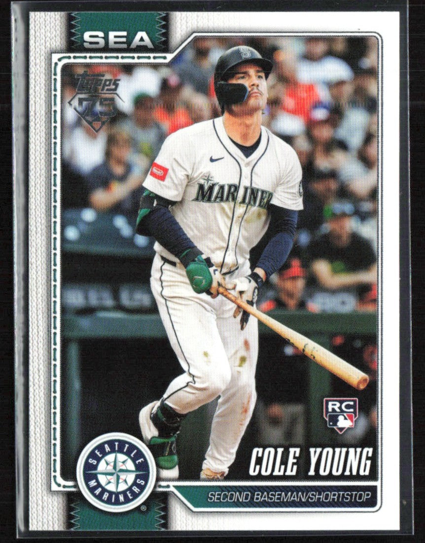 Cole Young 2026 Topps RC #129 Seattle Mariners