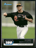 Manny Machado 2011 Bowman Topps 100 #TP54 Baltimore Orioles