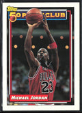 Michael Jordan 1992 Topps 50 Point Club #205 Chicago Bulls