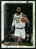 LeBron James 2025 Topps Foilboard #150 Los Angeles Lakers