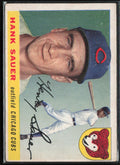 Hank Sauer 1955 Topps #45 Chicago Cubs