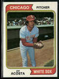 Cy Acosta 1974 Topps #22 Chicago White Sox