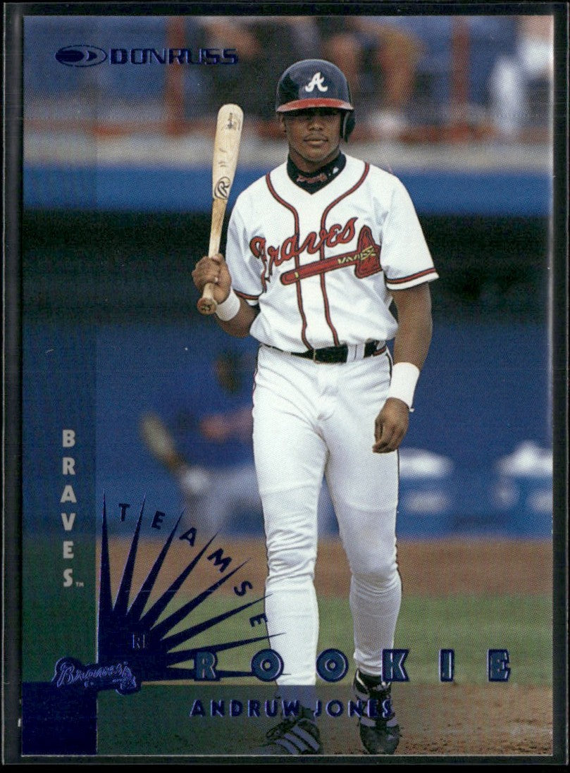 Andruw Jones 1997 Donruss Team Sets #28 Atlanta Braves