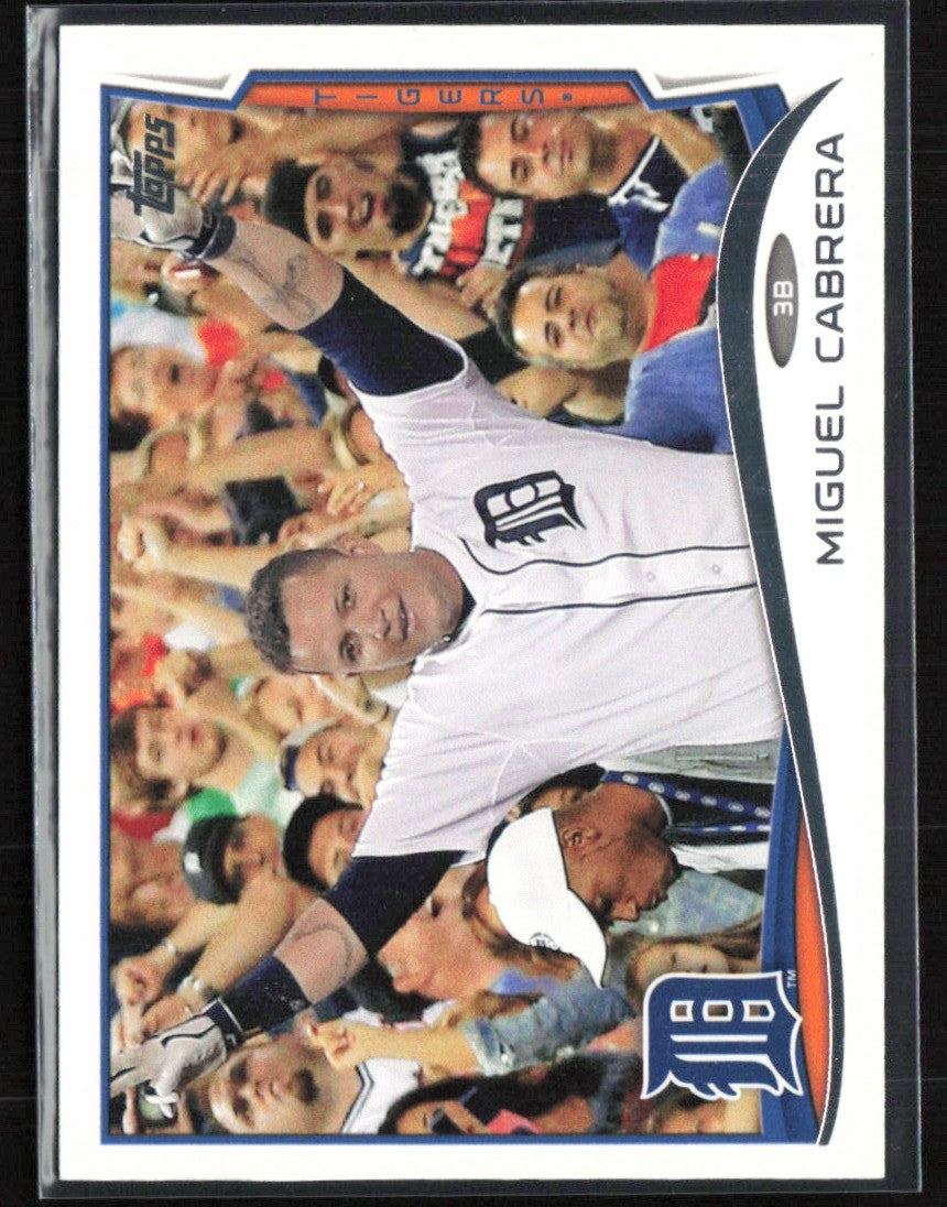 Miguel Cabrera 2014 Topps #250 Detroit Tigers