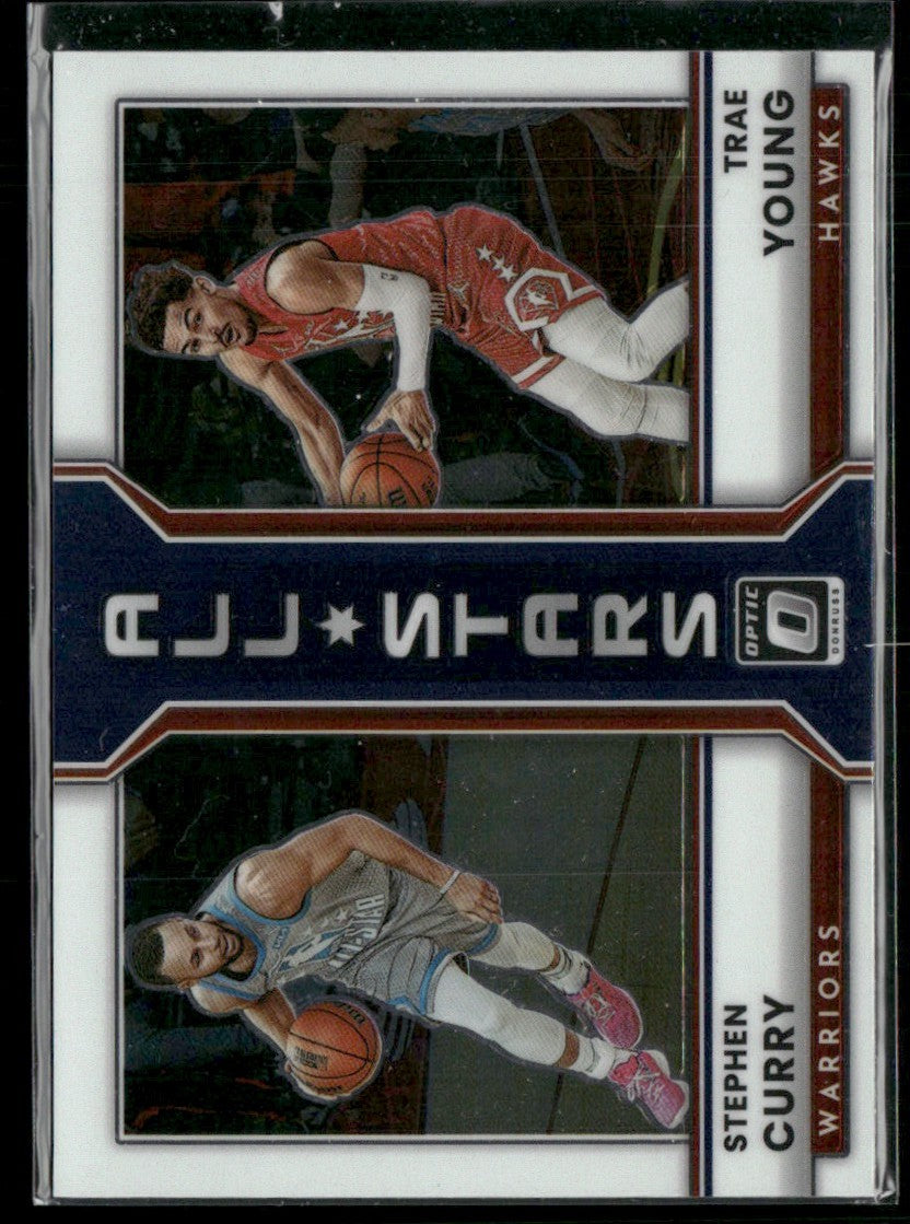 Stephen Curry/Trae Young 2023 Donruss Optic All Stars #2