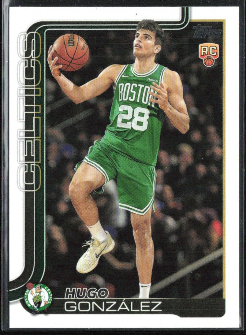 Hugo Gonzalez 2025 Topps RC #228 Boston Celtics
