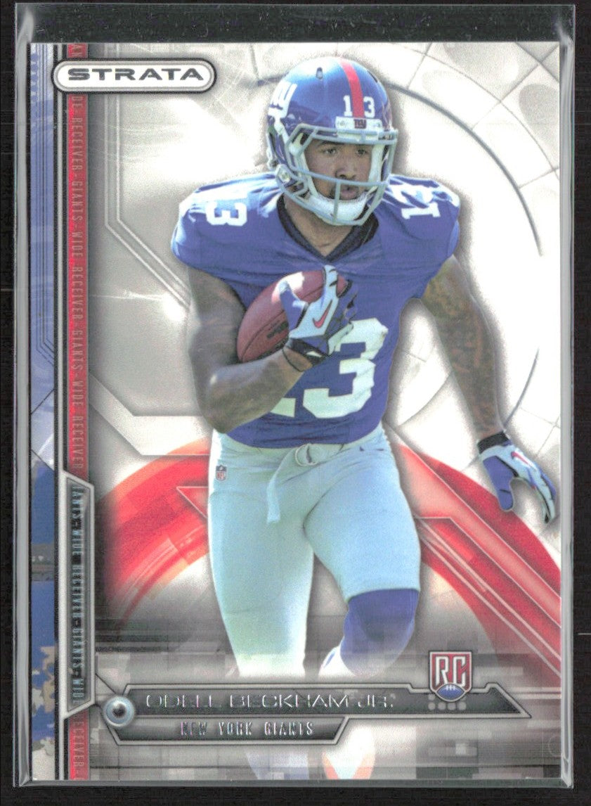 Odell Beckham Jr. 2014 Topps Strata RC #105 New York Giants