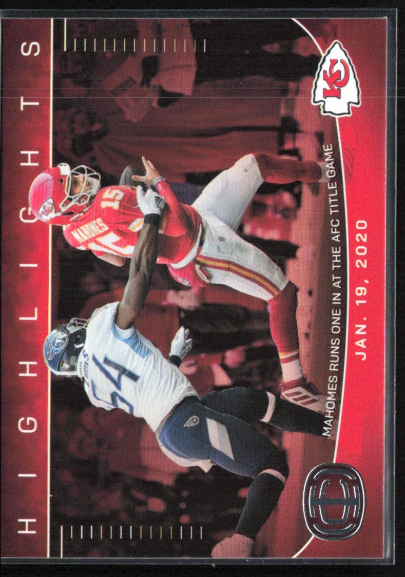 Patrick Mahomes II 2025 Panini Icon Collection Highlights #IC-9