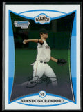 Brandon Crawford 2008 Bowman Draft Picks & Prospects Chrome 1st #BDPP41