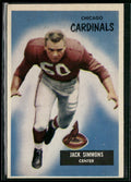 Jack Simmons 1955 Bowman #27 Chicago Cardinals