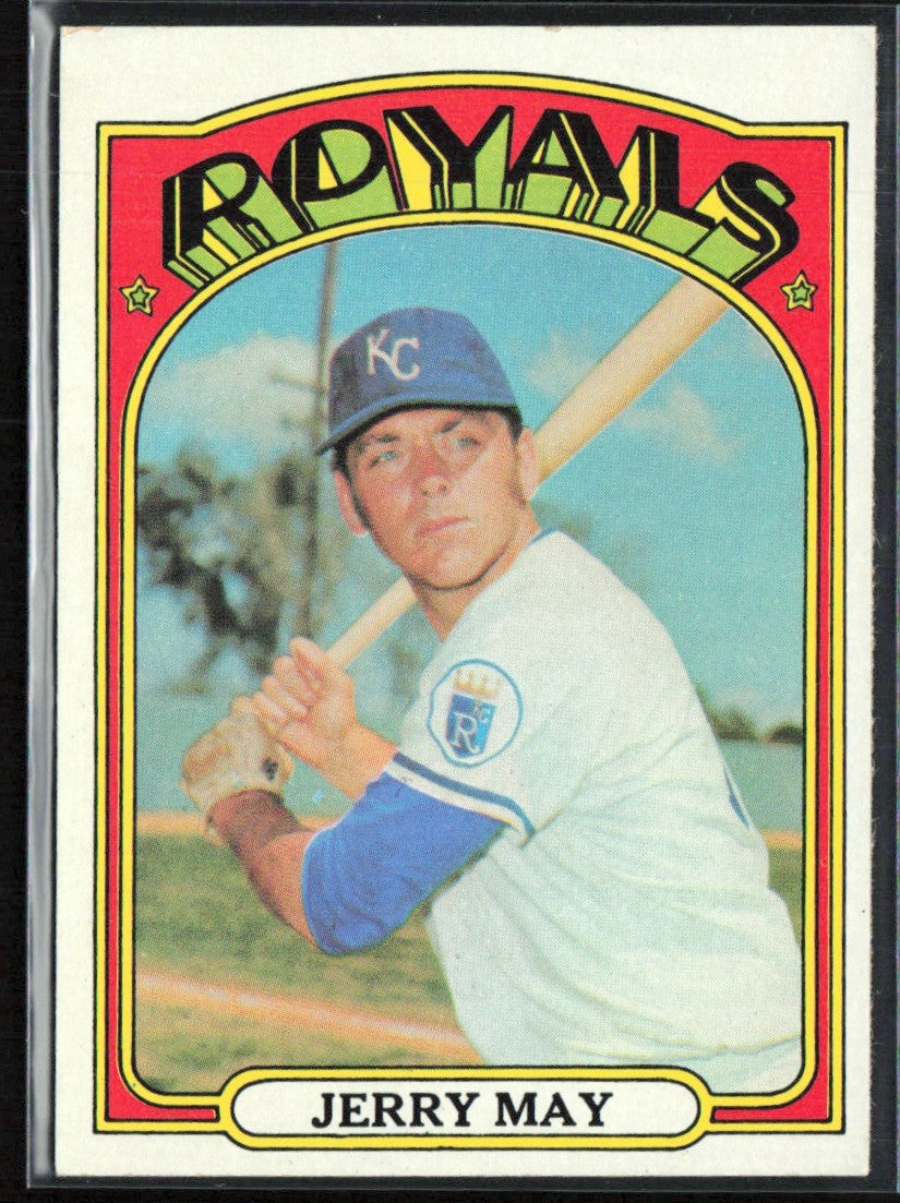 Jerry May 1972 Topps #109 Kansas City Royals