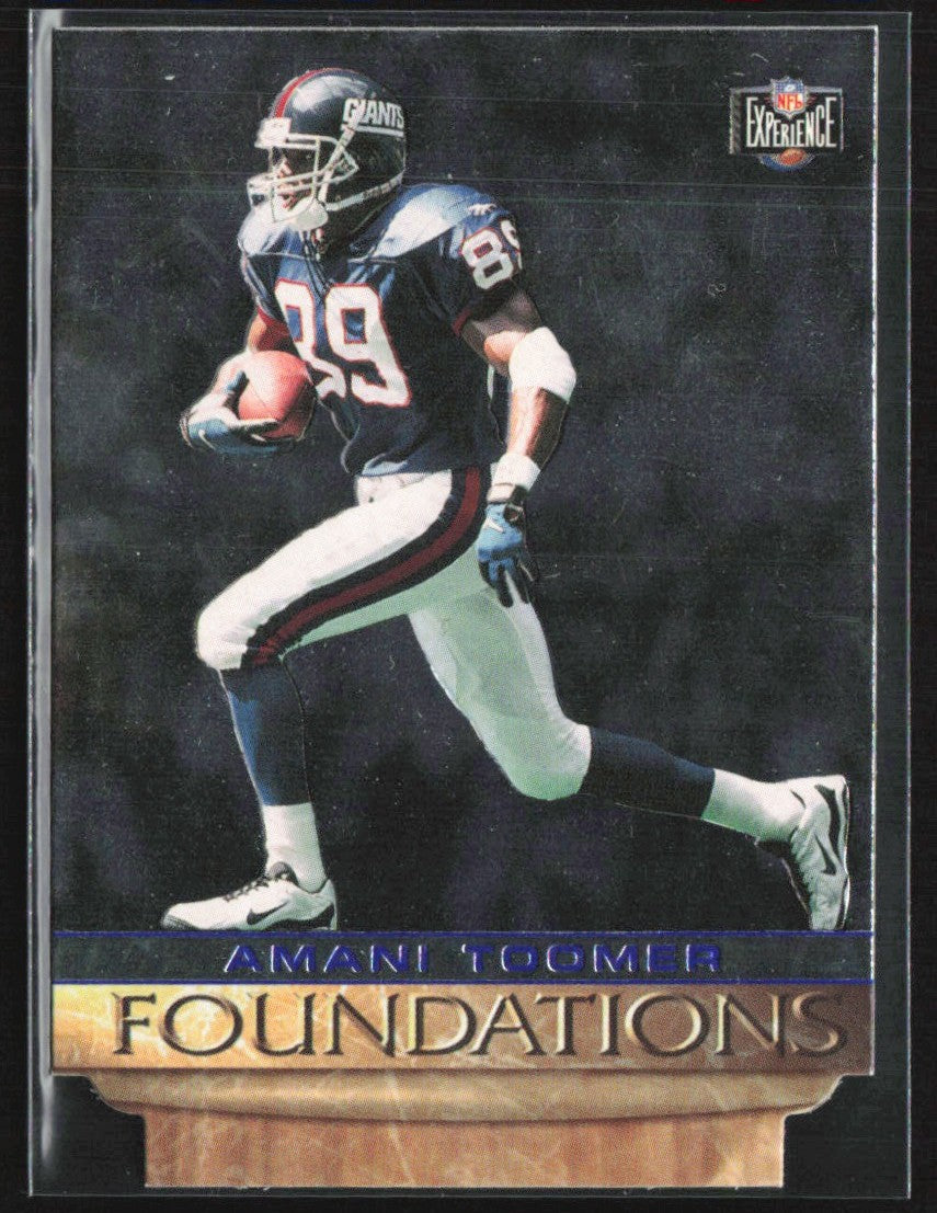 Amani Toomer 1997 Score Board NFL Experience Foundations #F25 New York Giants