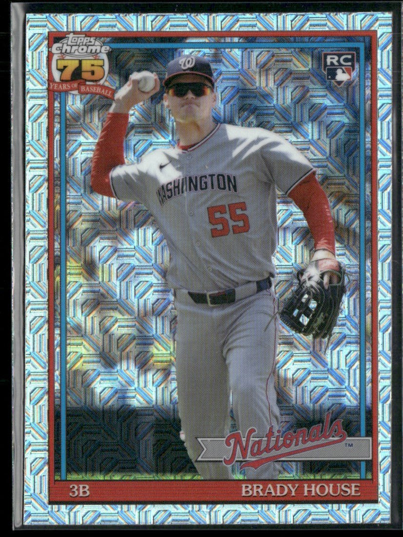 Brady House 2026 Topps Chrome 1991 Silver Pack Mojo Refractor RC #91C-15