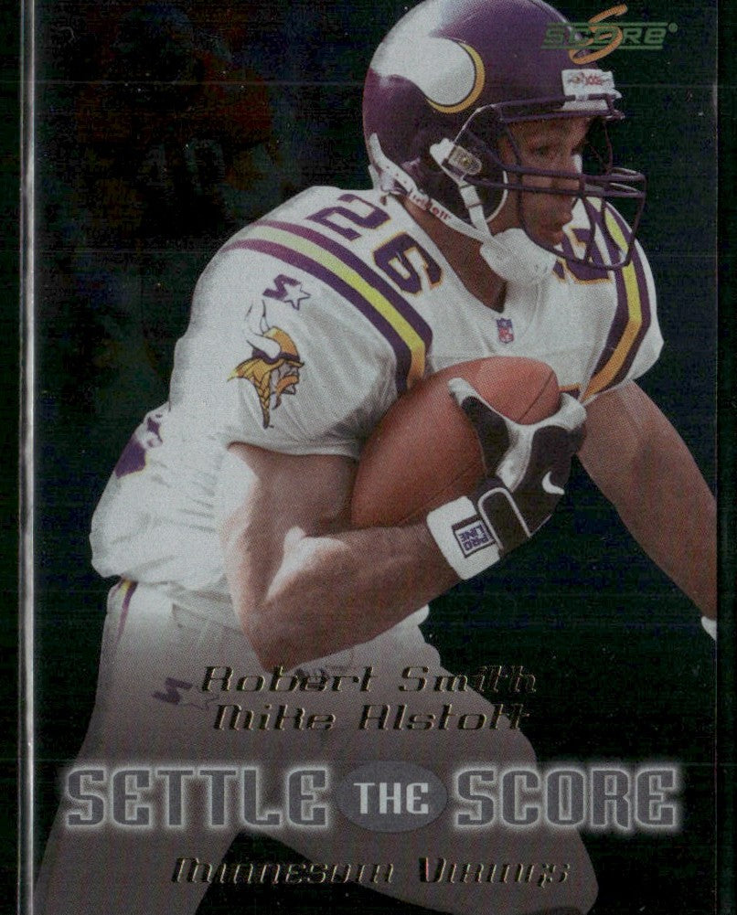 Mike Alstott Robert Smith 1999 Score Settle the #19 Tampa Bay Buccaneers