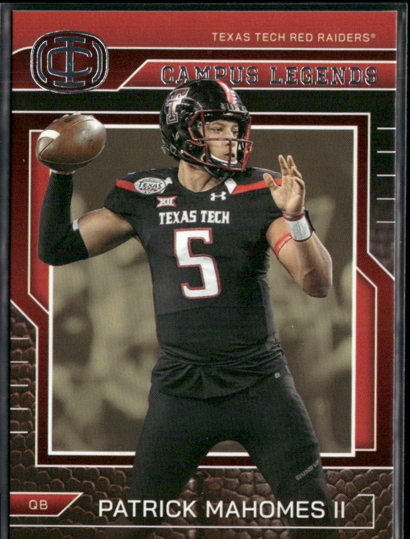 Patrick Mahomes II 2025 Panini Icon Collection Campus Legends #CL-4