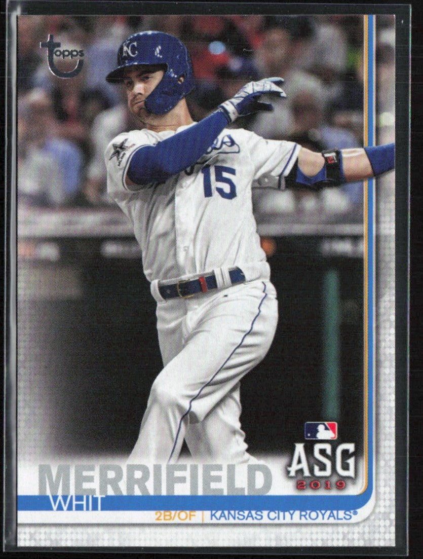Whit Merrifield 2019 Topps Update Vintage Stock /99 #US83 Kansas City Royals