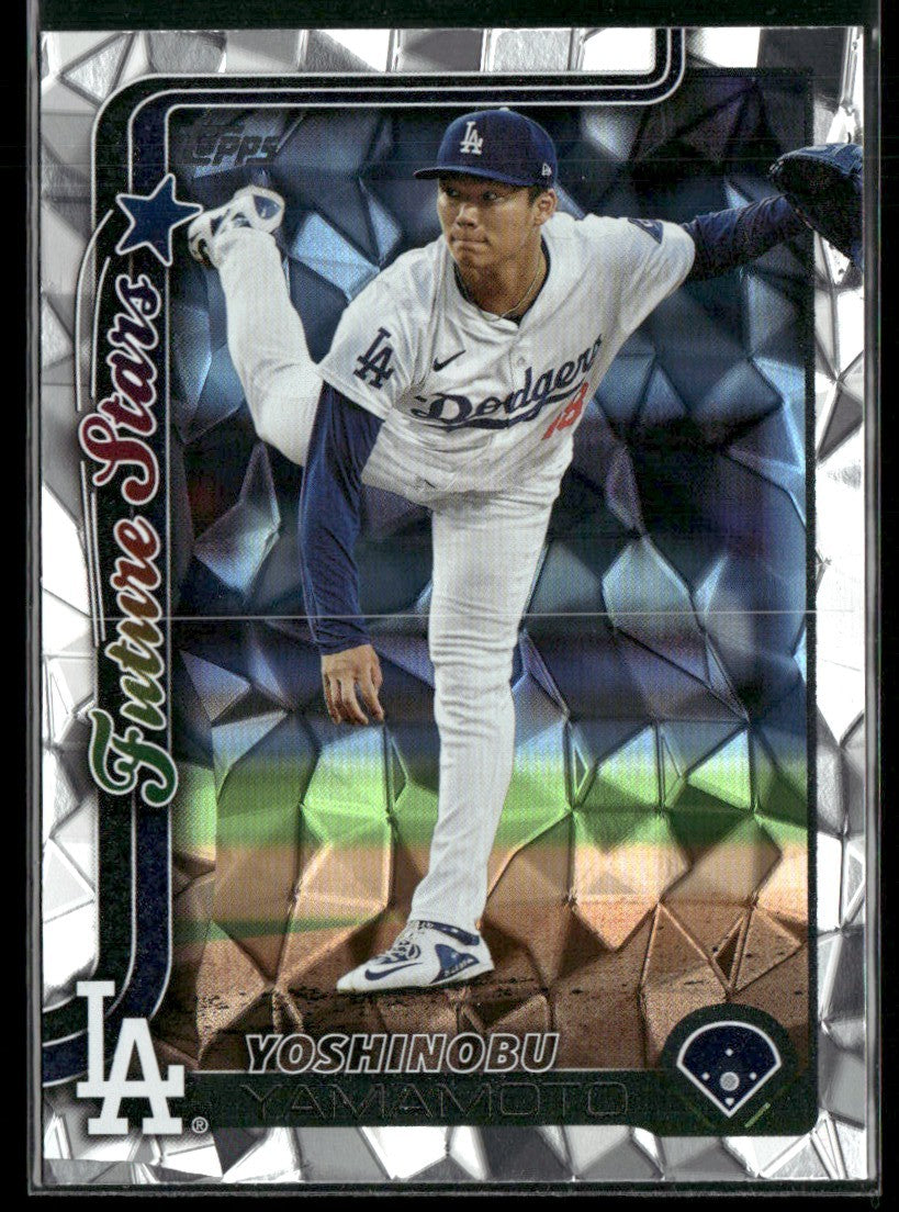 Yoshinobu Yamamoto 2025 Topps Diamante #231 Los Angeles Dodgers