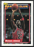 Michael Jordan 1993 Topps 50 Point Club #205 Chicago Bulls