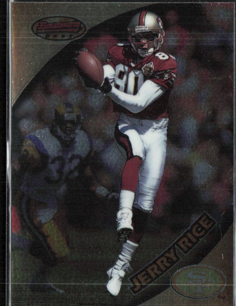 Jerry Rice 1997 Bowman's Best #50 San Francisco 49ers