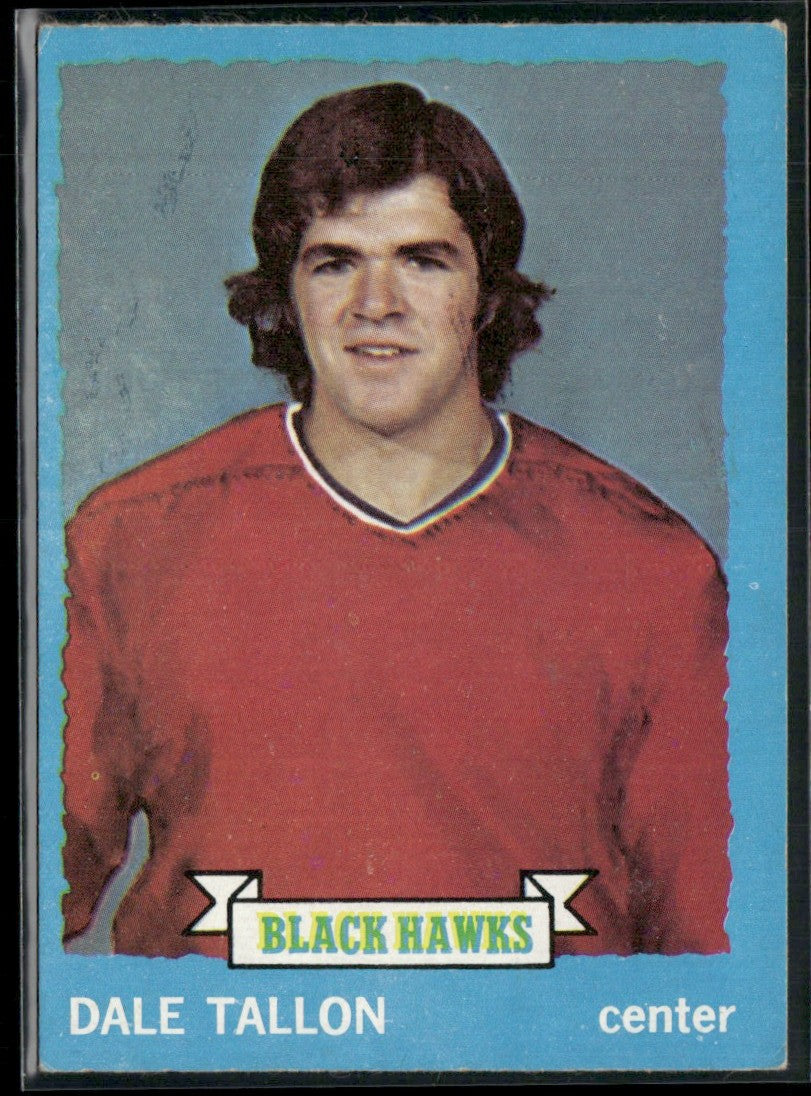 Dale Tallon 1973 Topps #129 Chicago Blackhawks