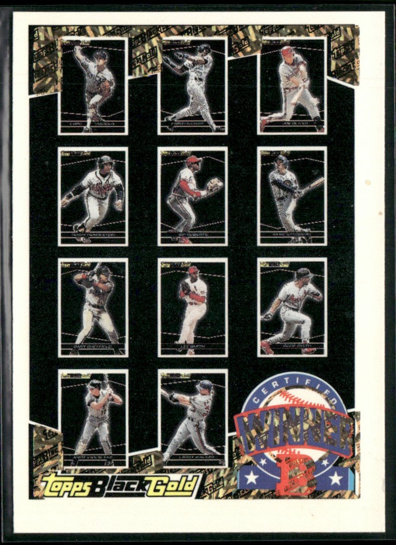 Winner B 1993 Topps Black Gold