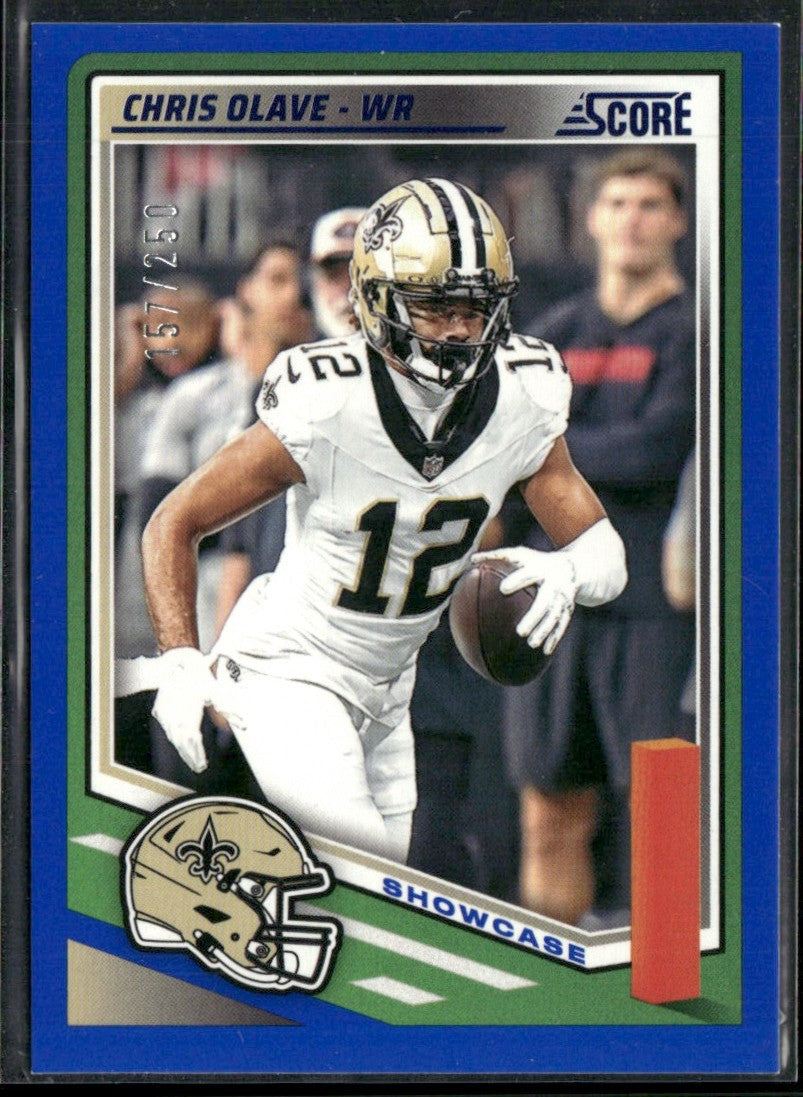 Chris Olave 2025 Score Showcase /250 #218 New Orleans Saints