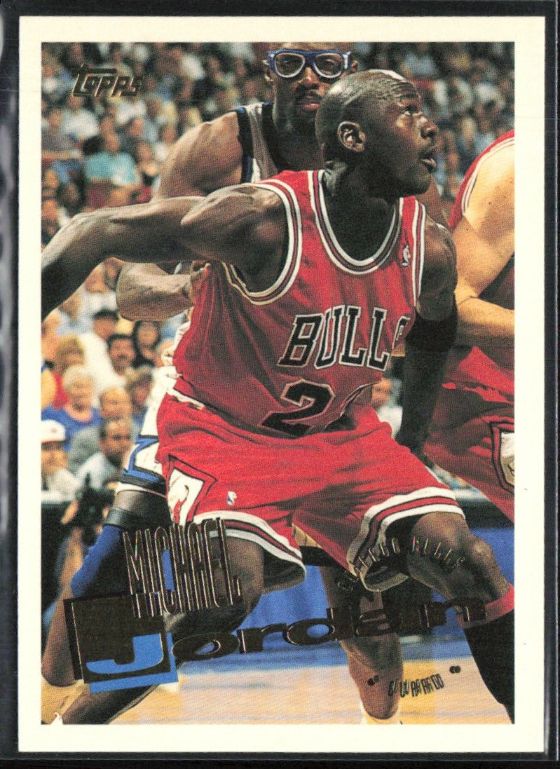Michael Jordan 1995 Topps #277 Chicago Bulls