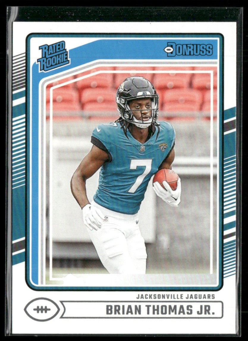 Brian Thomas Jr. 2024 Panini Donruss RC #313 Jacksonville Jaguars