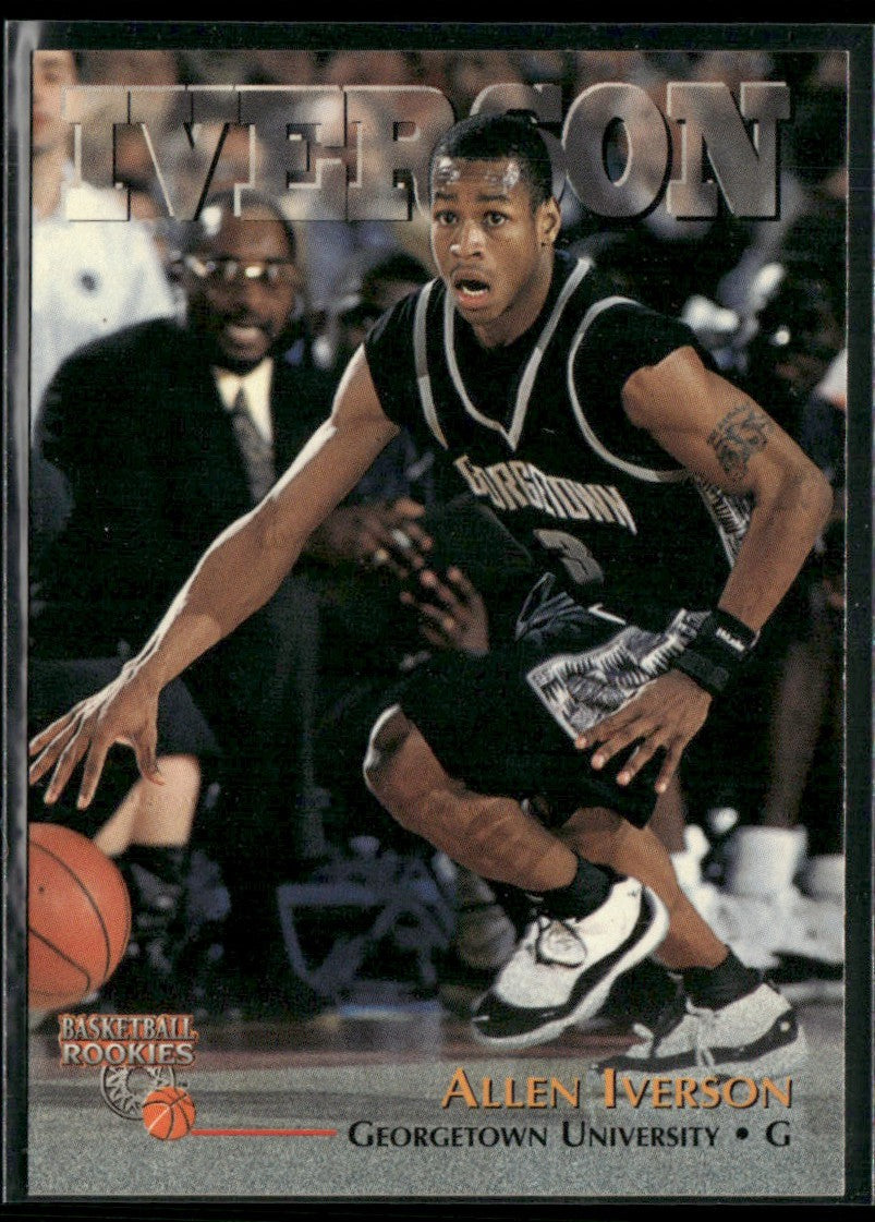 Allen Iverson 1996 Score Board Rookies RC #1 Georgetown Hoyas