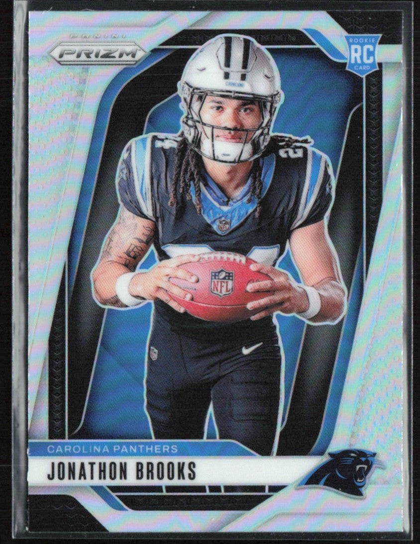 Jonathon Brooks 2024 Panini Prizm Silver Image Variation RC #21
