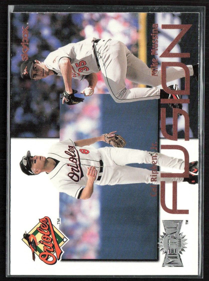 Cal Ripken Jr. 2000 Metal Fusion #11 Baltimore Orioles