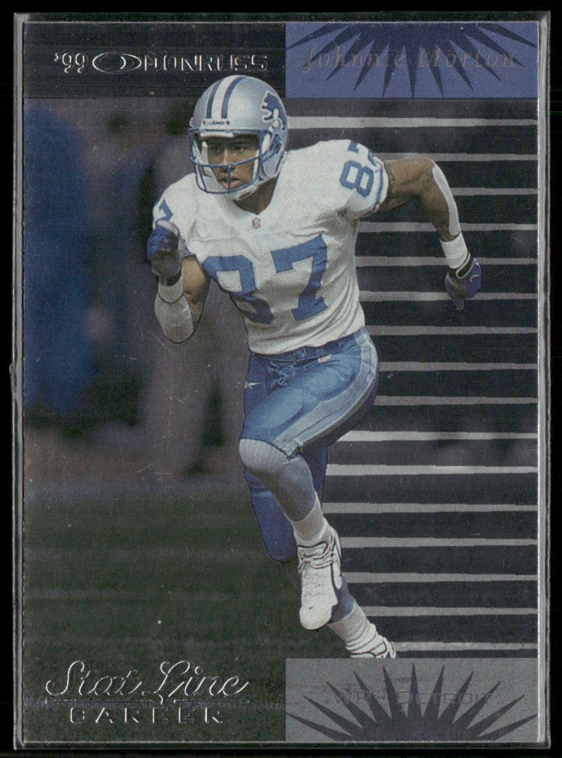 Johnnie Morton 1999 Donruss #47 Detroit Lions