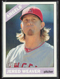 Jered Weaver 2015 Topps Heritage SP #433 Los Angeles Angels