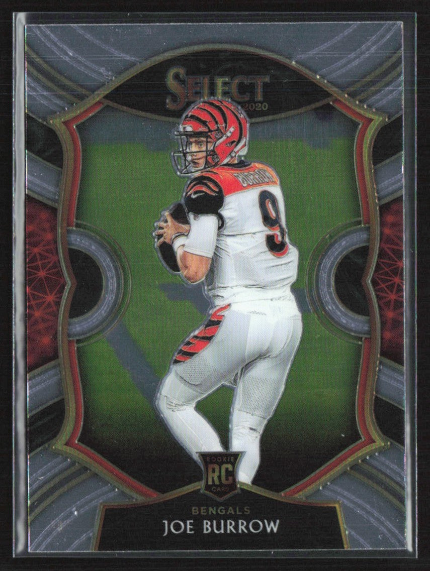 Joe Burrow 2020 Panini Select Concourse RC #46 Cincinnati Bengals