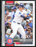 Owen Caissie 2026 Topps RC #233 Chicago Cubs