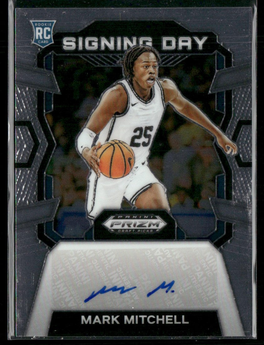 Mark Mitchell 2024 Panini Prizm Draft Picks Signing Day RC AUTO #SD-MIT