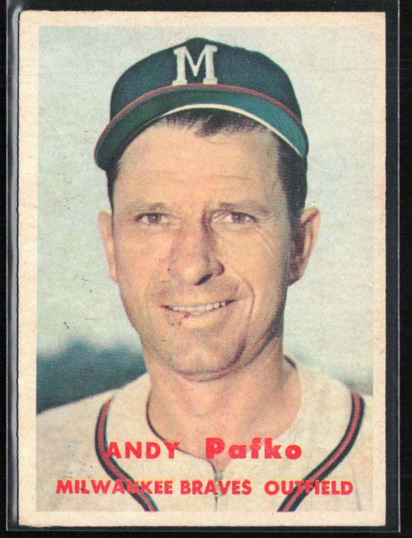 Andy Pafko 1957 Topps #143 Milwaukee Braves
