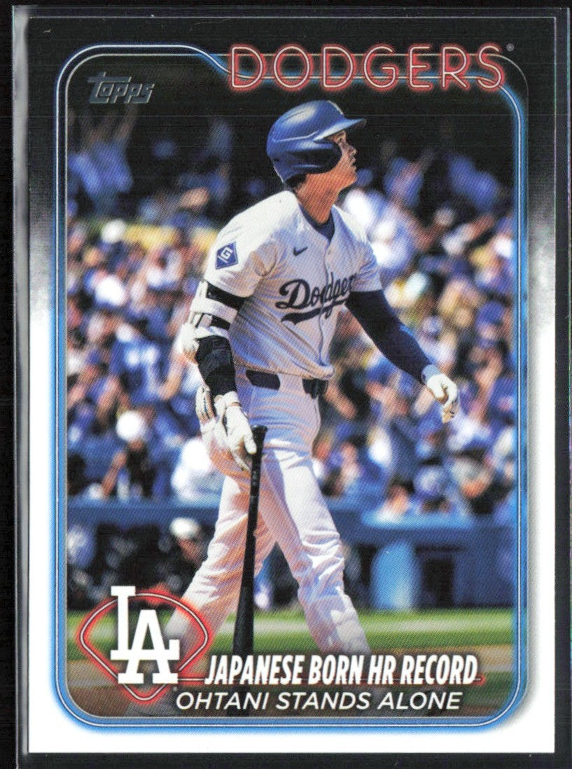 Shohei Ohtani 2024 Topps Update #US123 Los Angeles Dodgers
